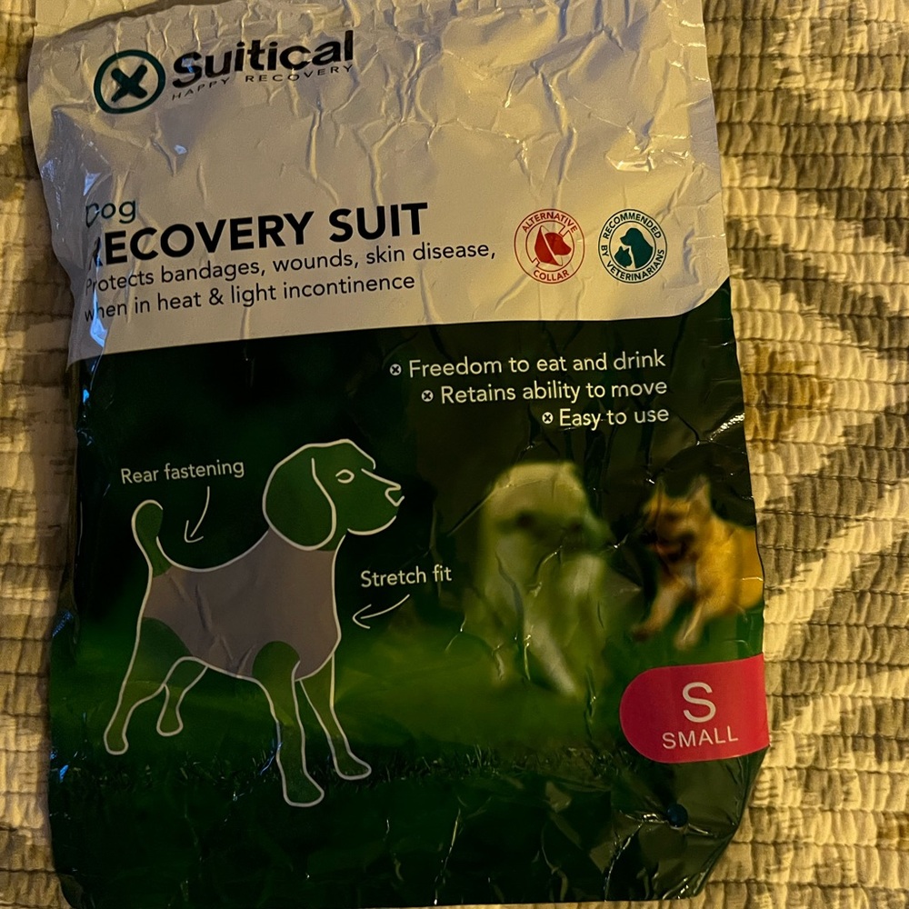Pink Camouflage Dog Recovery Suit